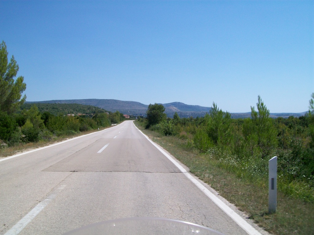 Vožnja kroz Ravne kotare.