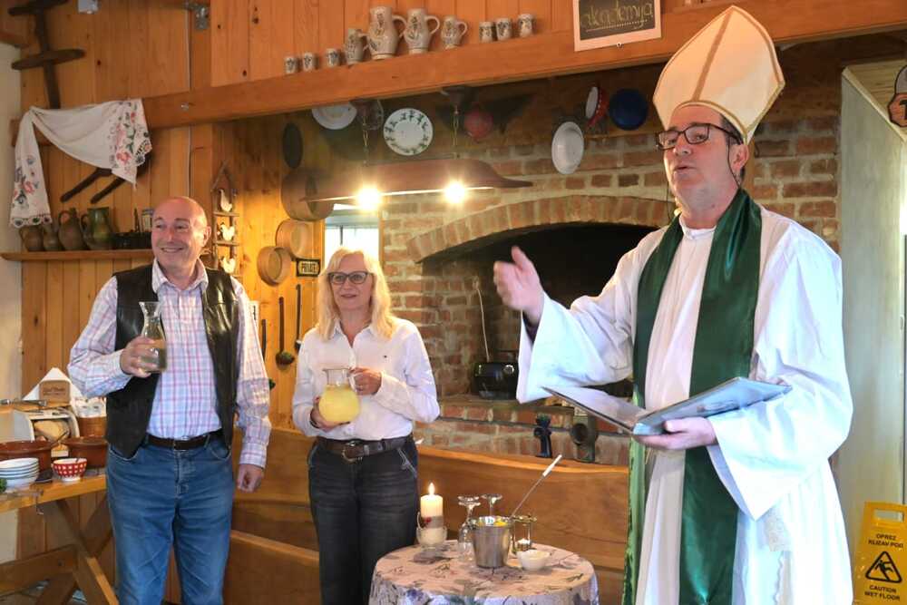 Krštenje mladog škrleta u restoranu Kod Bake.